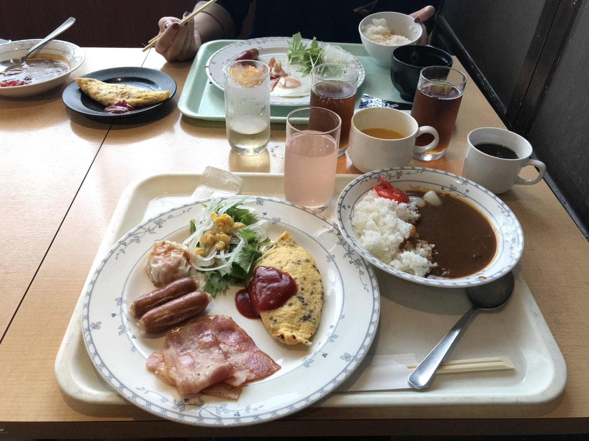 神戸ポートタワーホテル なごみの湯宿　朝食　バイキング　神戸ポートキッチン