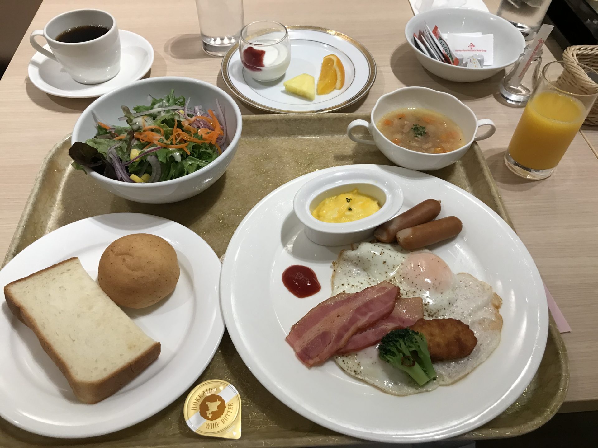 ホテル阪神大阪　朝食　洋食